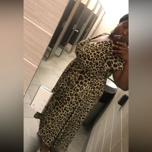 BeautiCurveXLane ByantLeopard Maxi Dress Size 20 with pockets